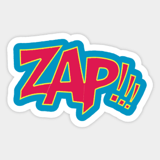 Zap!!! Sticker